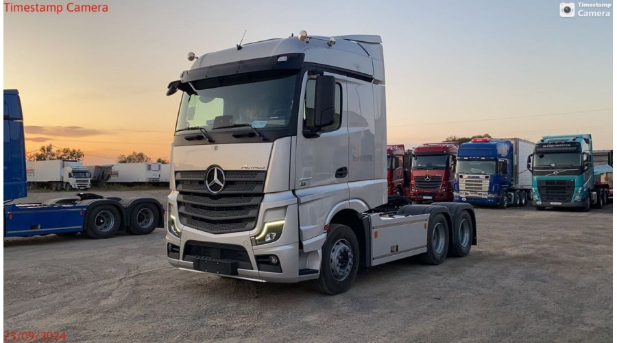 Уже в 20-х числах октября Вы сможете приобрести MERCEDES BENZ ACTROS 6X4, 2023 г.в. в МАКСИМАЛЬНОЙ комплектации